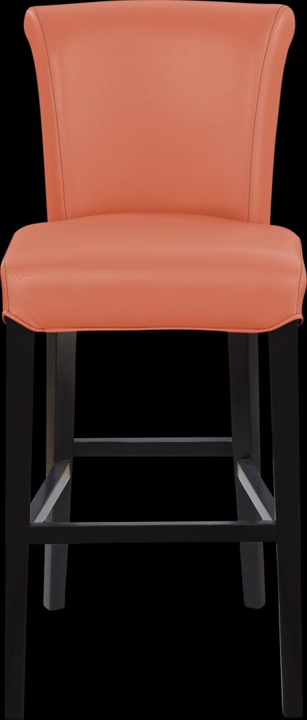 Ackerson Way Orange Barstool, Set of 2 - Thumbnail - Image 2
