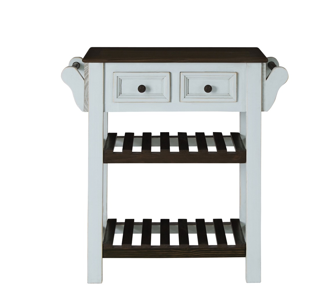 Ackley Green Kitchen Island - Thumbnail - Image 2