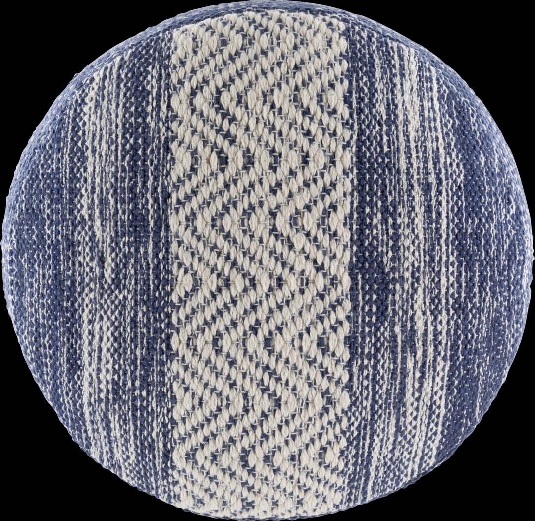 Ackrow Denim Ottoman - Thumbnail - Image 4