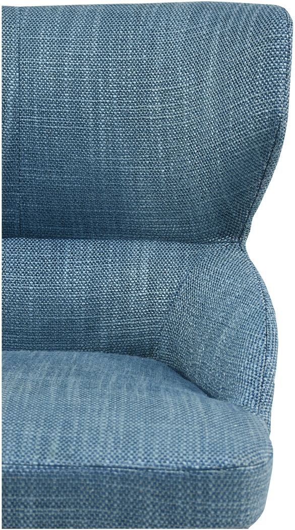 Ackroyd Blue Side Chair - Thumbnail - Image 6
