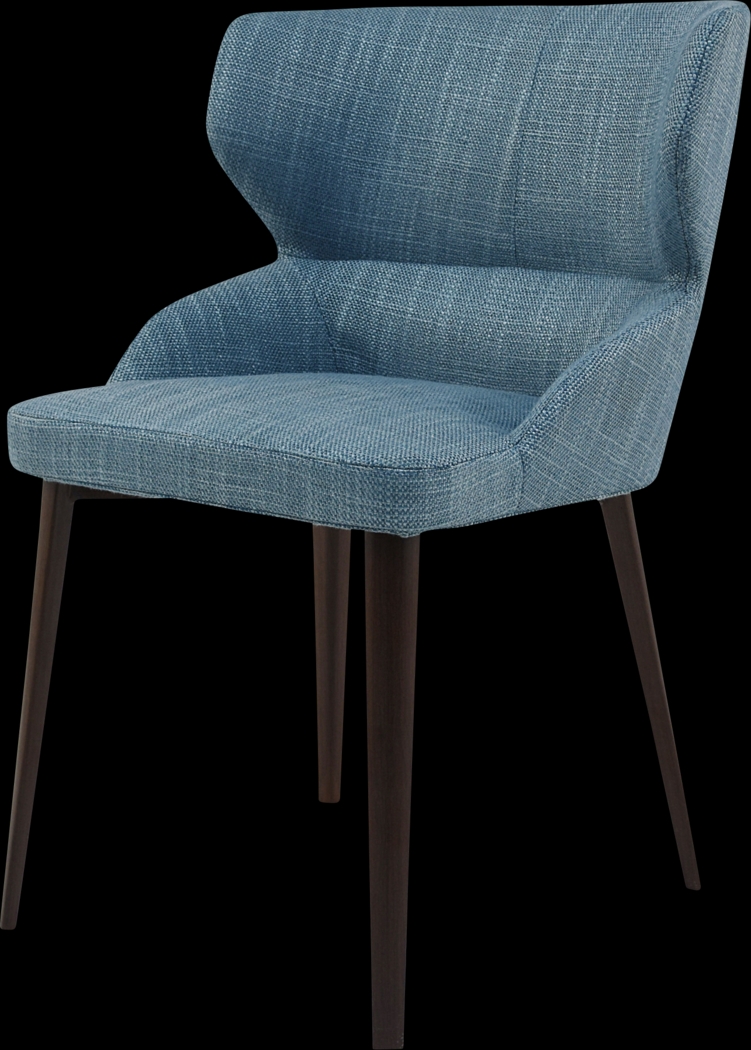 Ackroyd Blue Side Chair - Thumbnail - Image 1