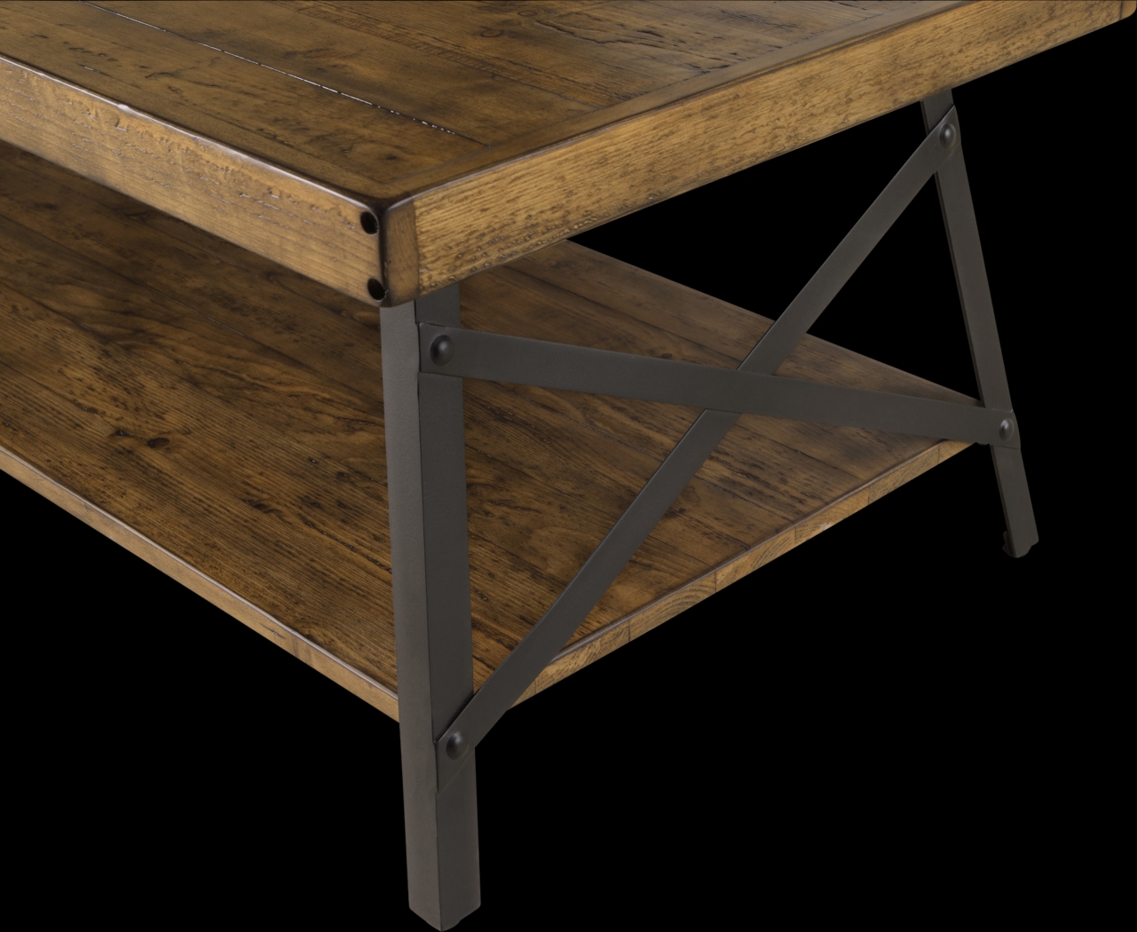 Acoma Espresso Cocktail Table - Thumbnail - Image 3