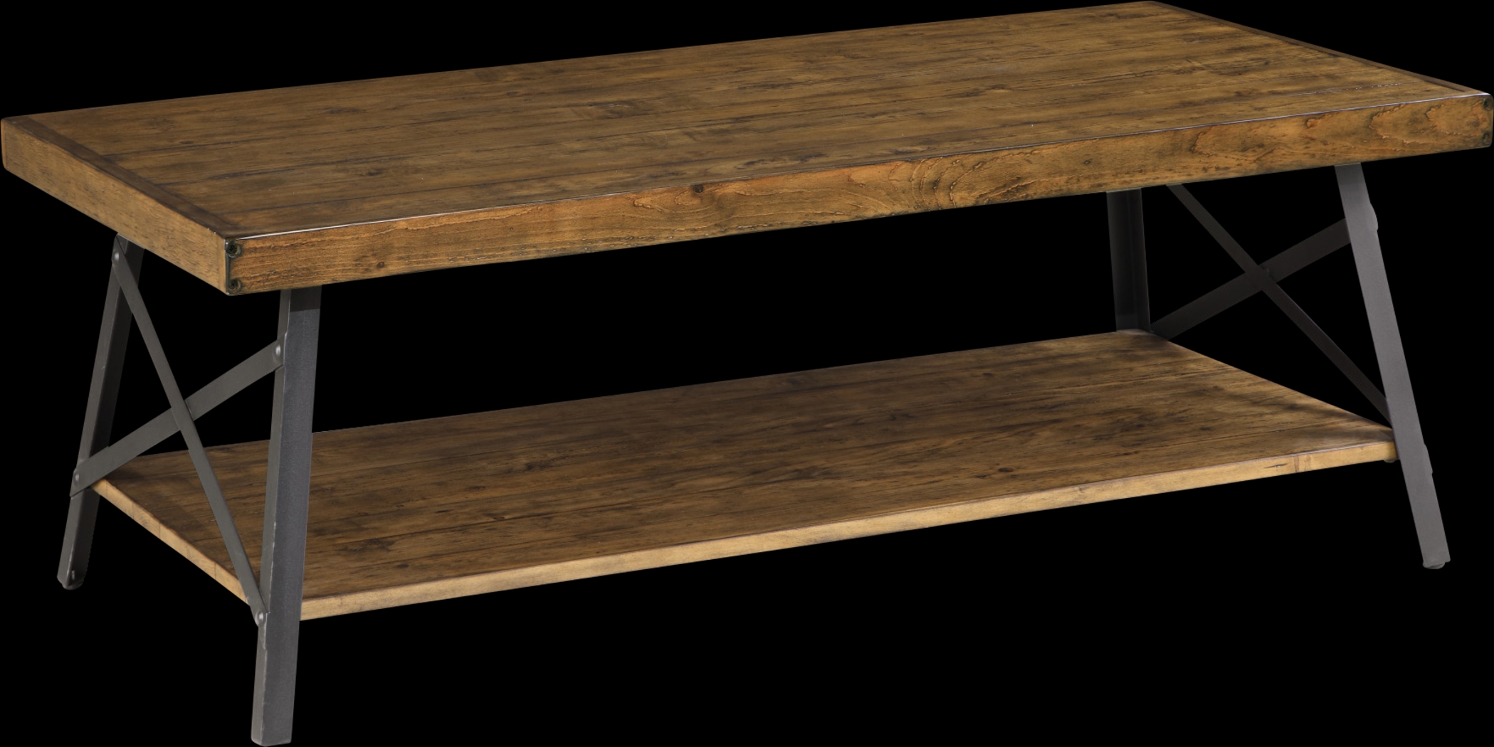 Acoma Espresso Cocktail Table - Thumbnail - Image 1