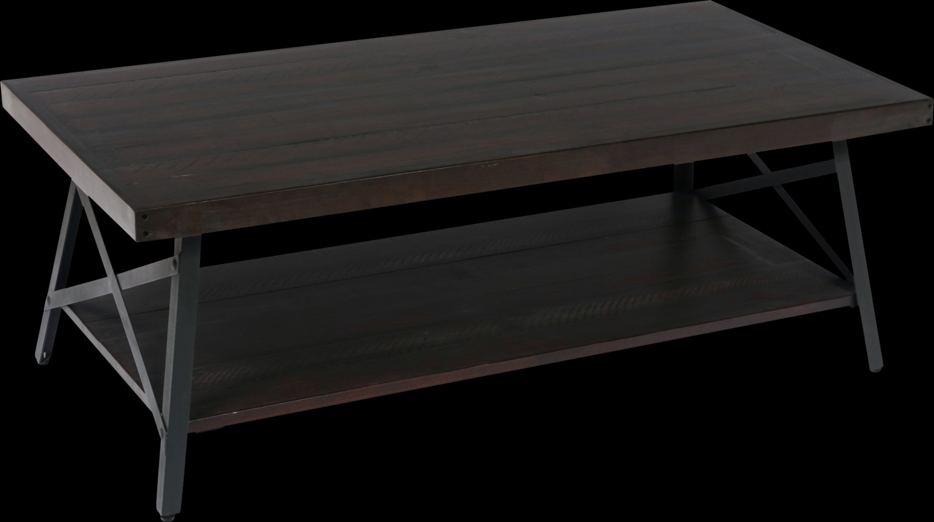 Acoma Espresso Cocktail Table - Thumbnail - Image 1