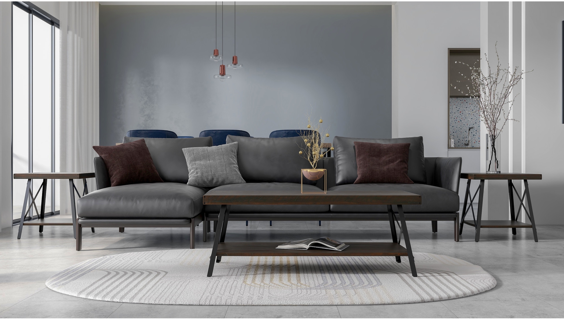 Acoma Espresso End Table - Thumbnail - Image 4