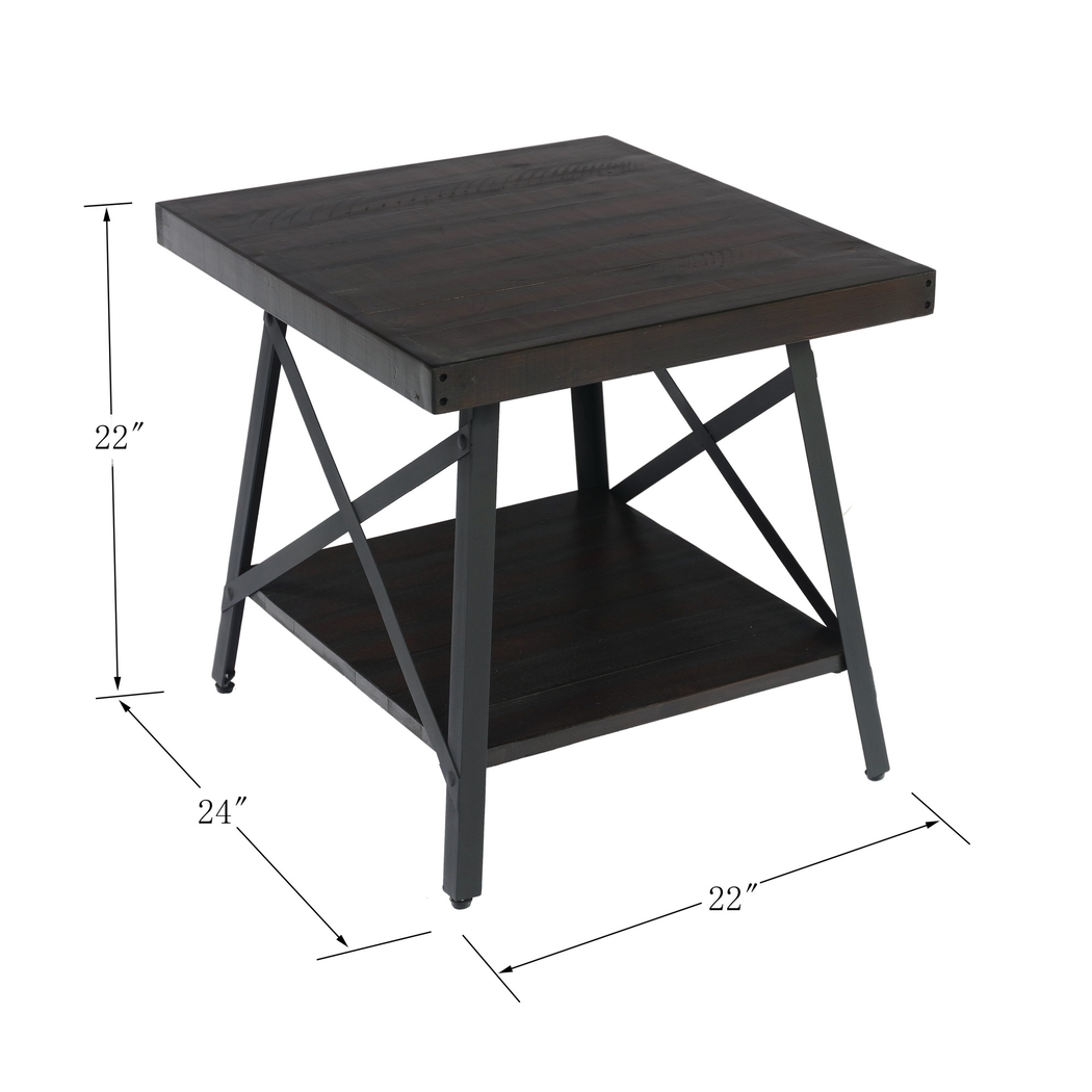 Acoma Espresso End Table - Thumbnail - Image 5