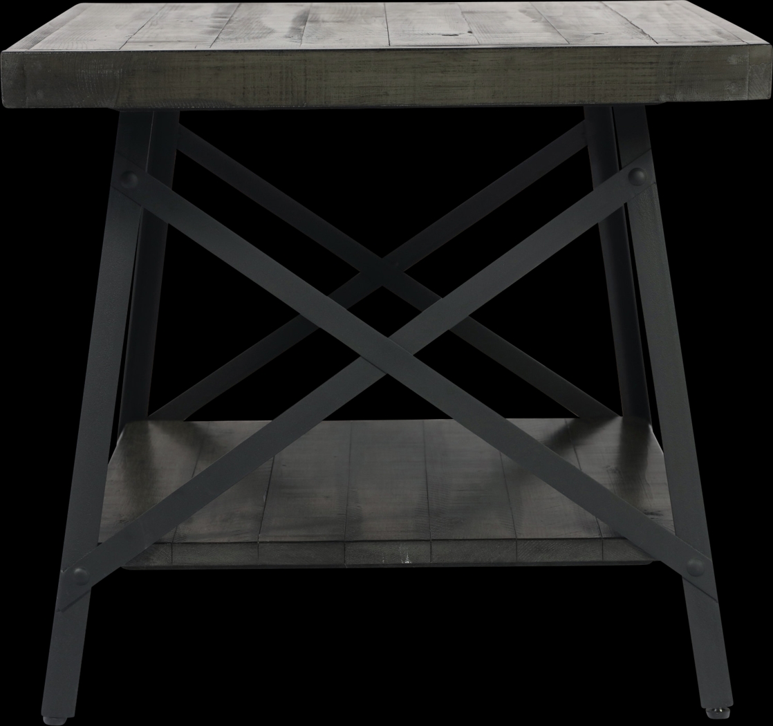 Acoma Gray End Table - Thumbnail - Image 2