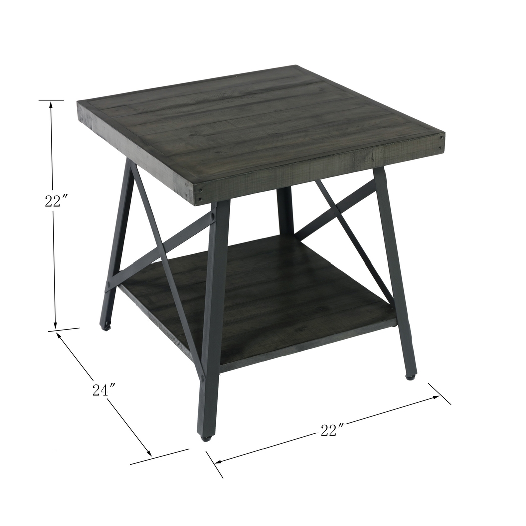 Acoma Gray End Table - Thumbnail - Image 5