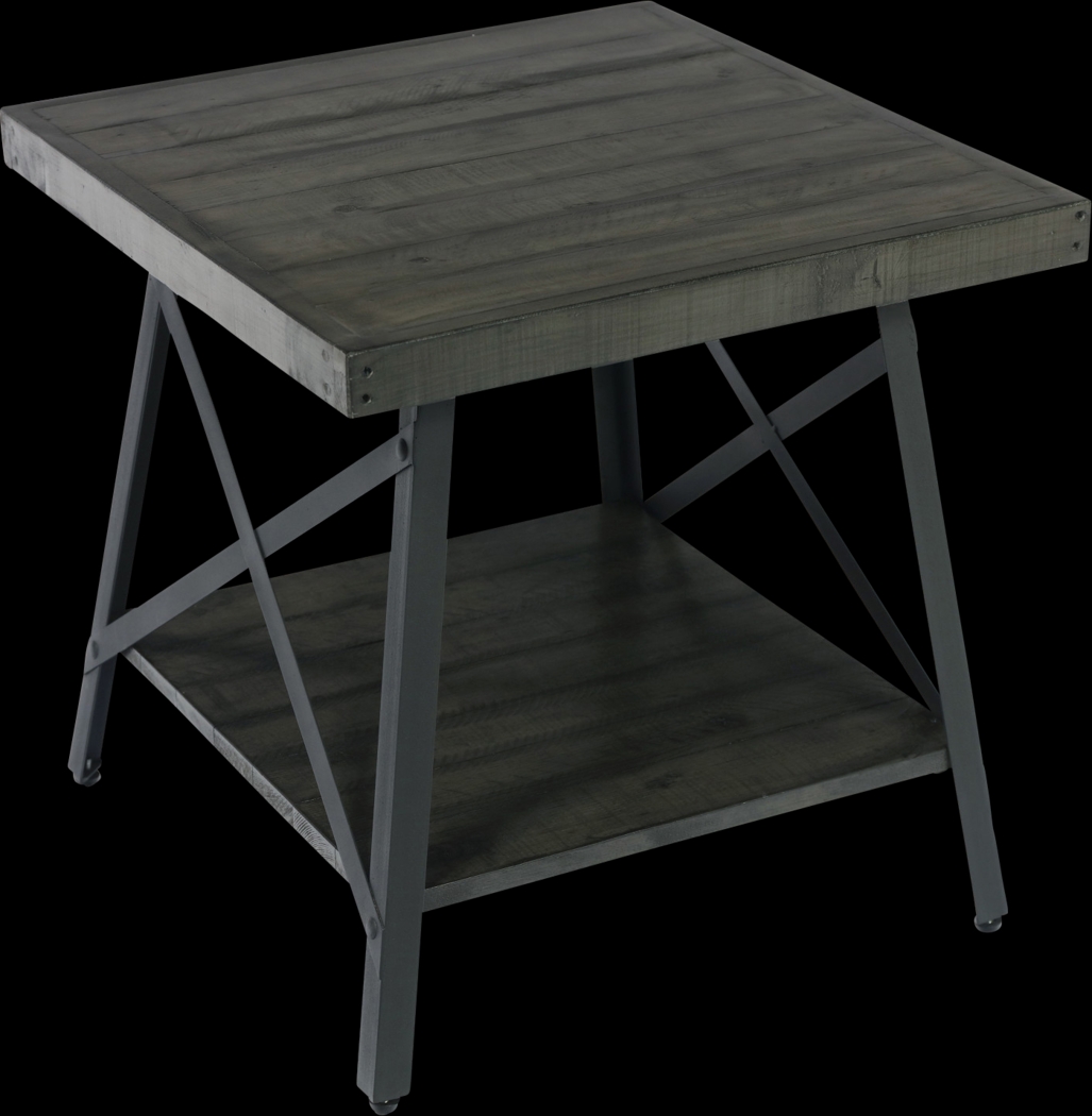 Acoma Gray End Table - Thumbnail - Image 1