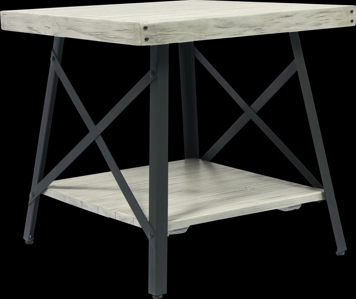 Acoma Light Gray End Table - Thumbnail - Image 2