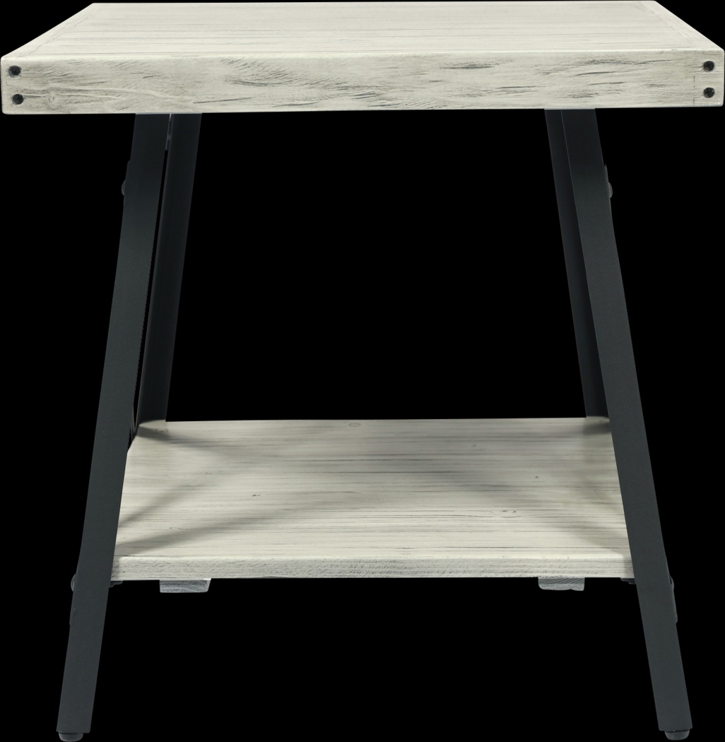 Acoma Light Gray End Table - Thumbnail - Image 4