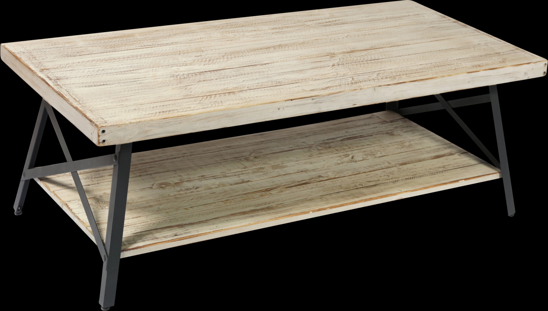 Acoma White Cocktail Table - Thumbnail - Image 1