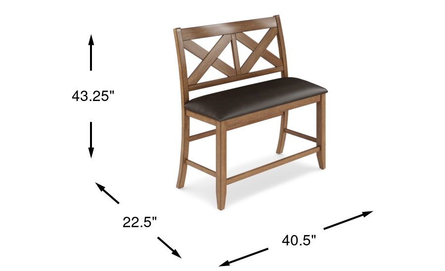 Dimension Image. Please refer to the Dimension Tab on this page for dimension details.