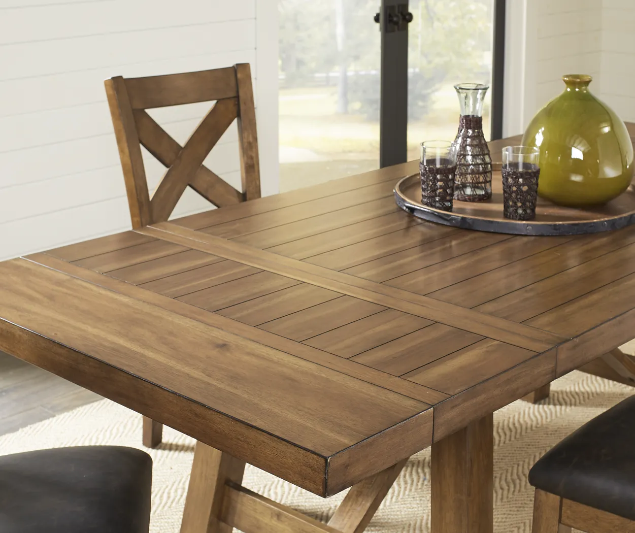 Acorn Cottage Brown Counter Height Dining Table - Thumbnail - Image 4