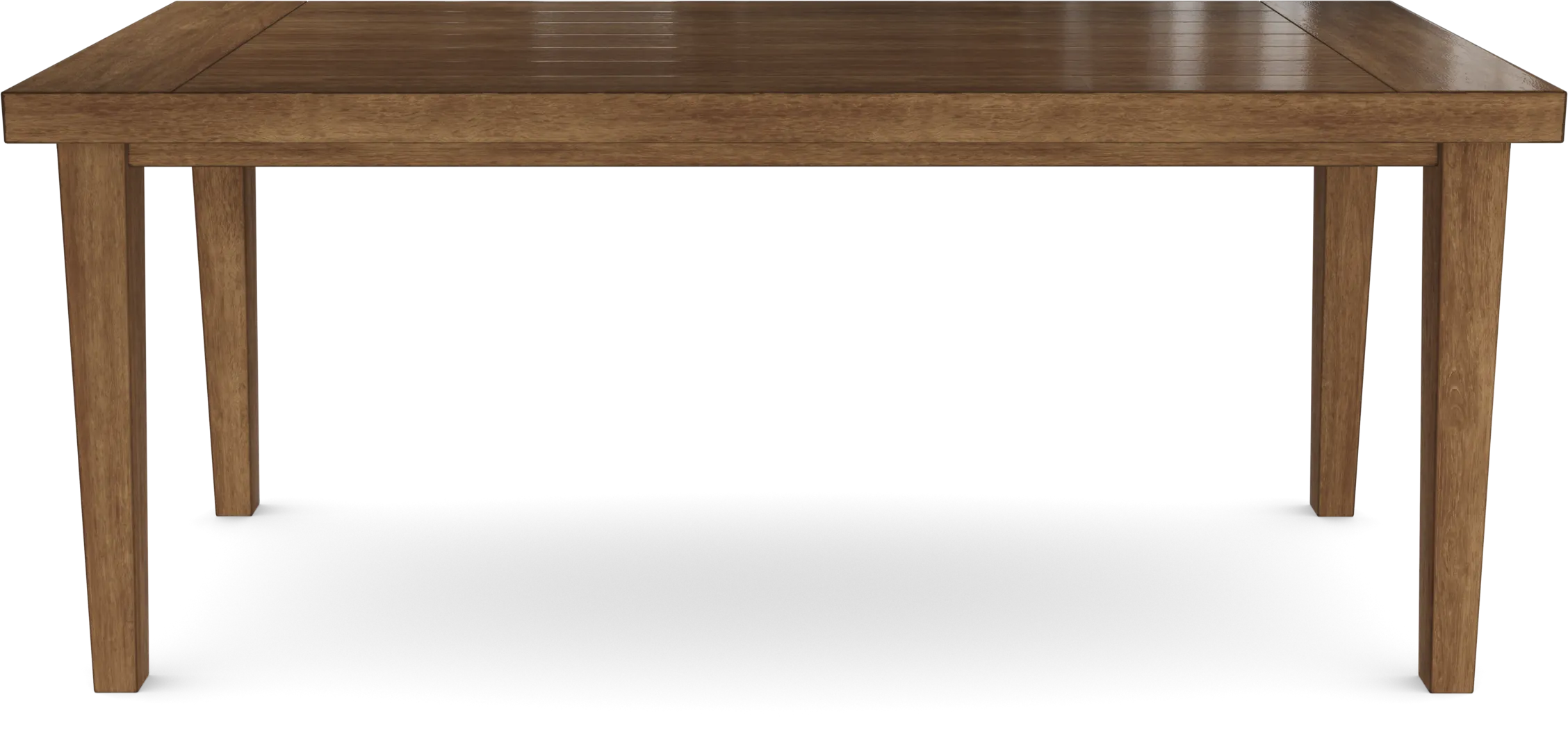 Acorn Cottage Brown 7 Pc Dining Room with X-Back Chairs - Thumbnail - Image 3