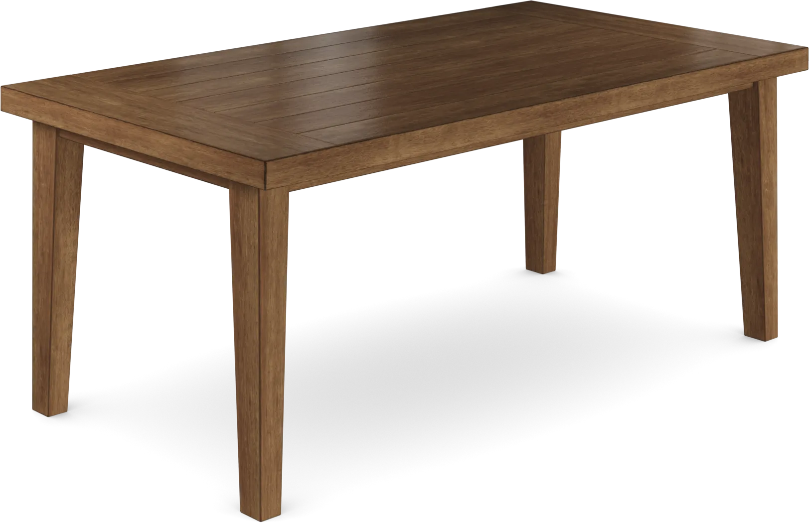 Acorn Cottage Brown 7 Pc Dining Room with X-Back Chairs - Thumbnail - Image 2