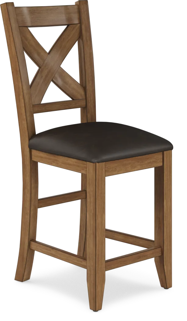 Acorn Cottage Brown 5 Pc Counter Height Dining Room - Thumbnail - Image 5