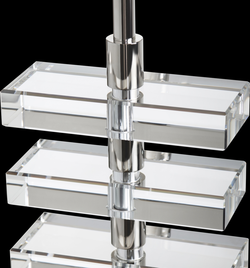 Acosta Circle Silver Lamp - Thumbnail - Image 3