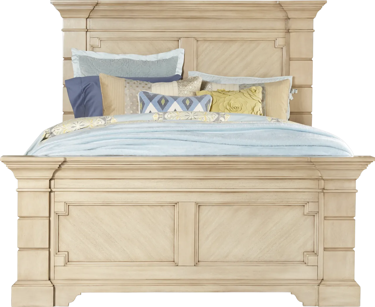 Acropolis 3 Pc Queen Panel Bed - Thumbnail - Image 1