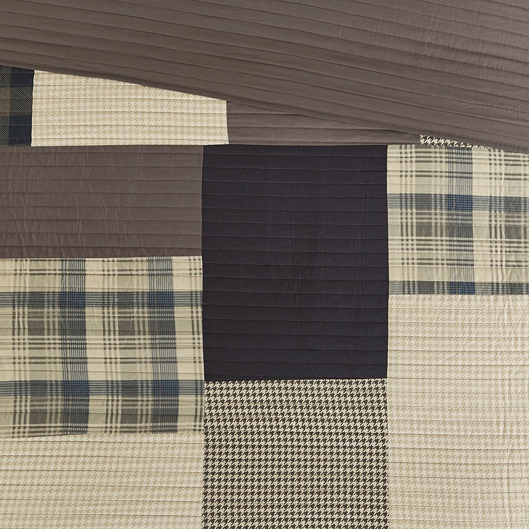 Acsel Brown King/ Cal King Quilt Set - Thumbnail - Image 11