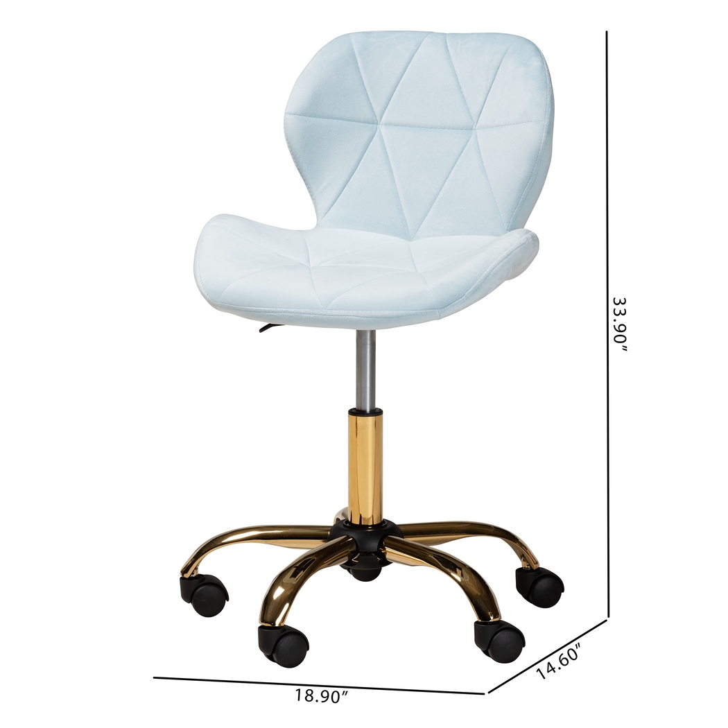 Actaeon Blue Office Chair - Thumbnail - Image 13