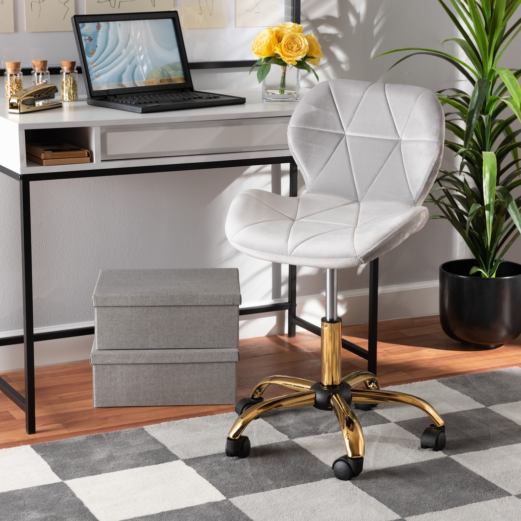 Actaeon Gray Office Chair - Thumbnail - Image 2
