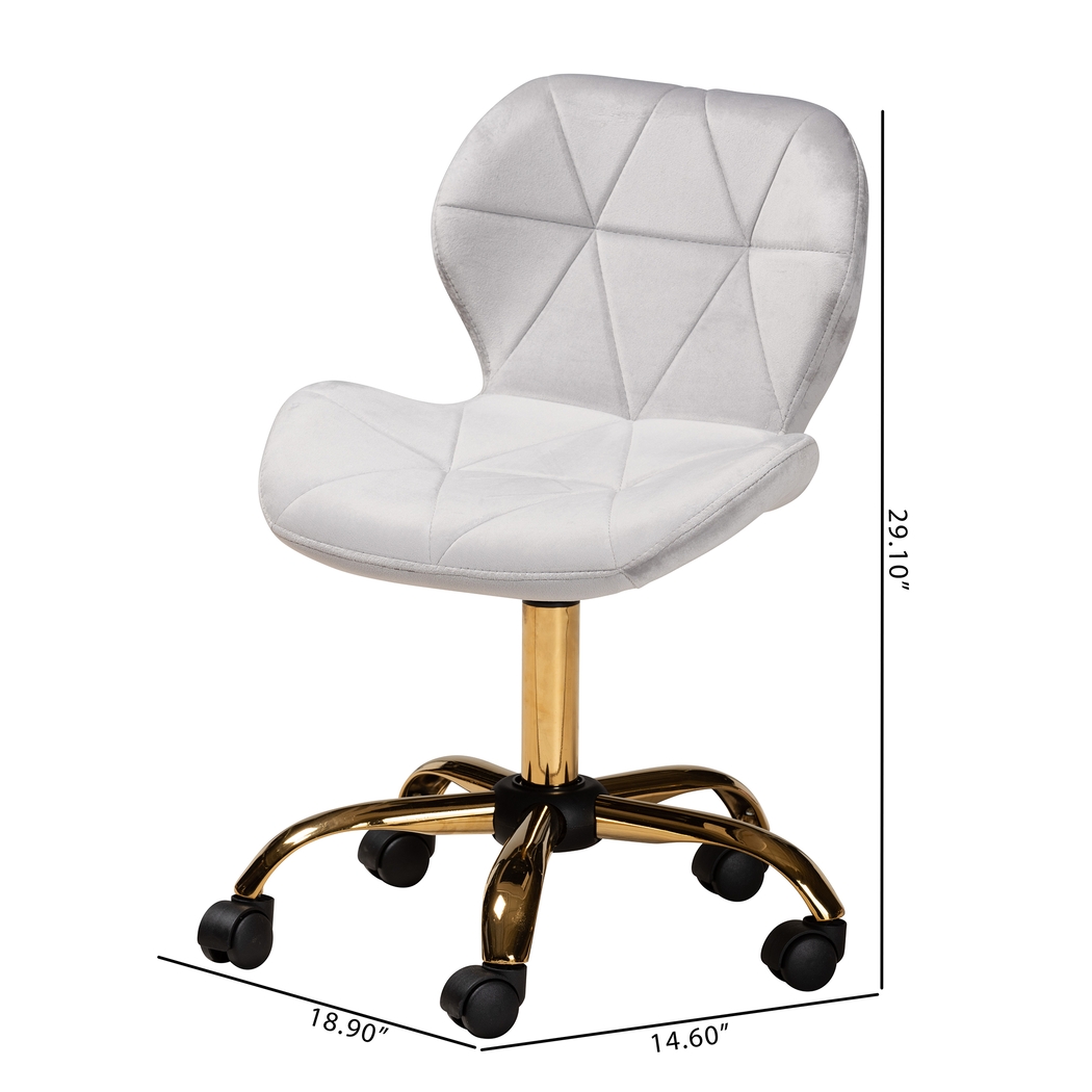 Actaeon Gray Office Chair - Thumbnail - Image 12