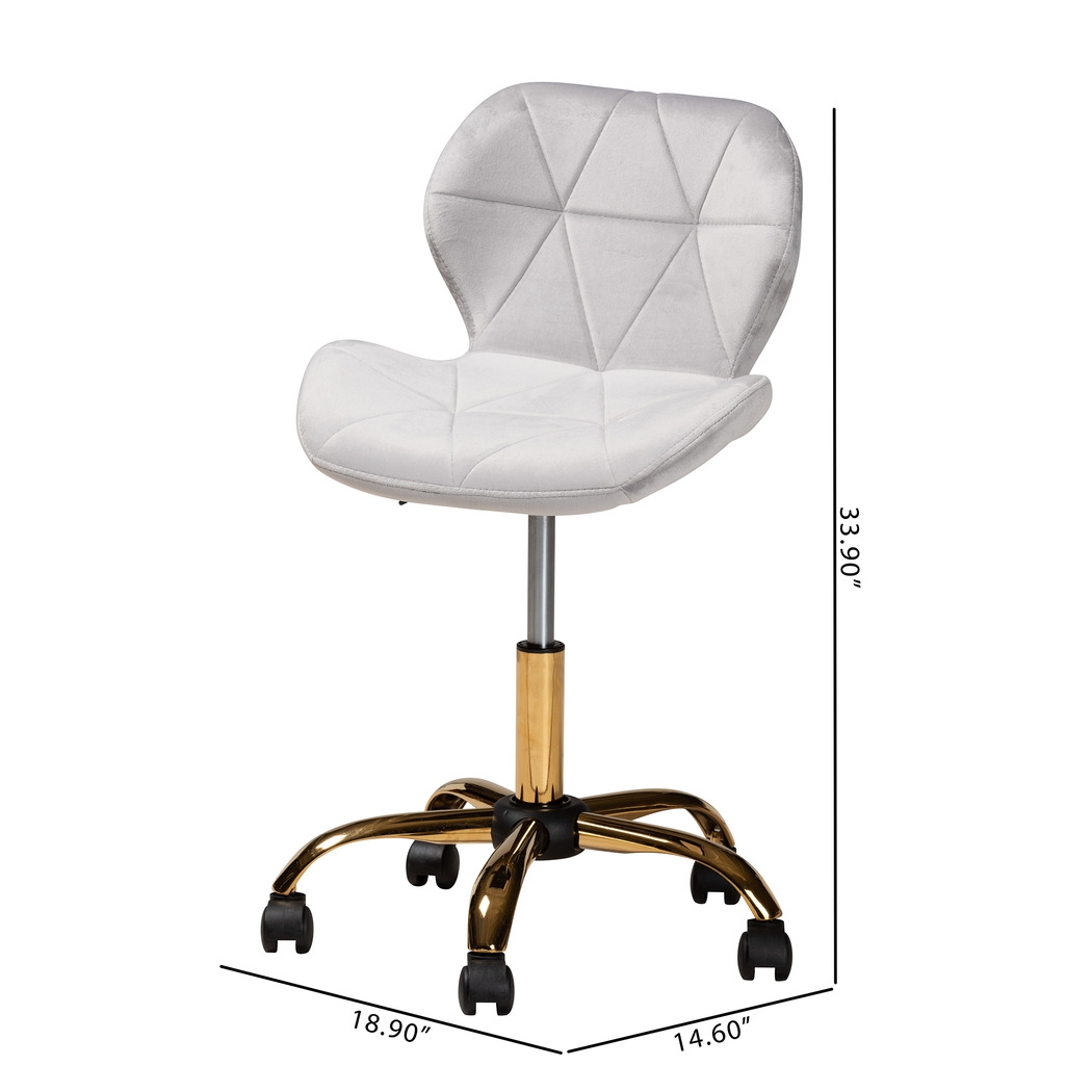 Actaeon Gray Office Chair - Thumbnail - Image 13