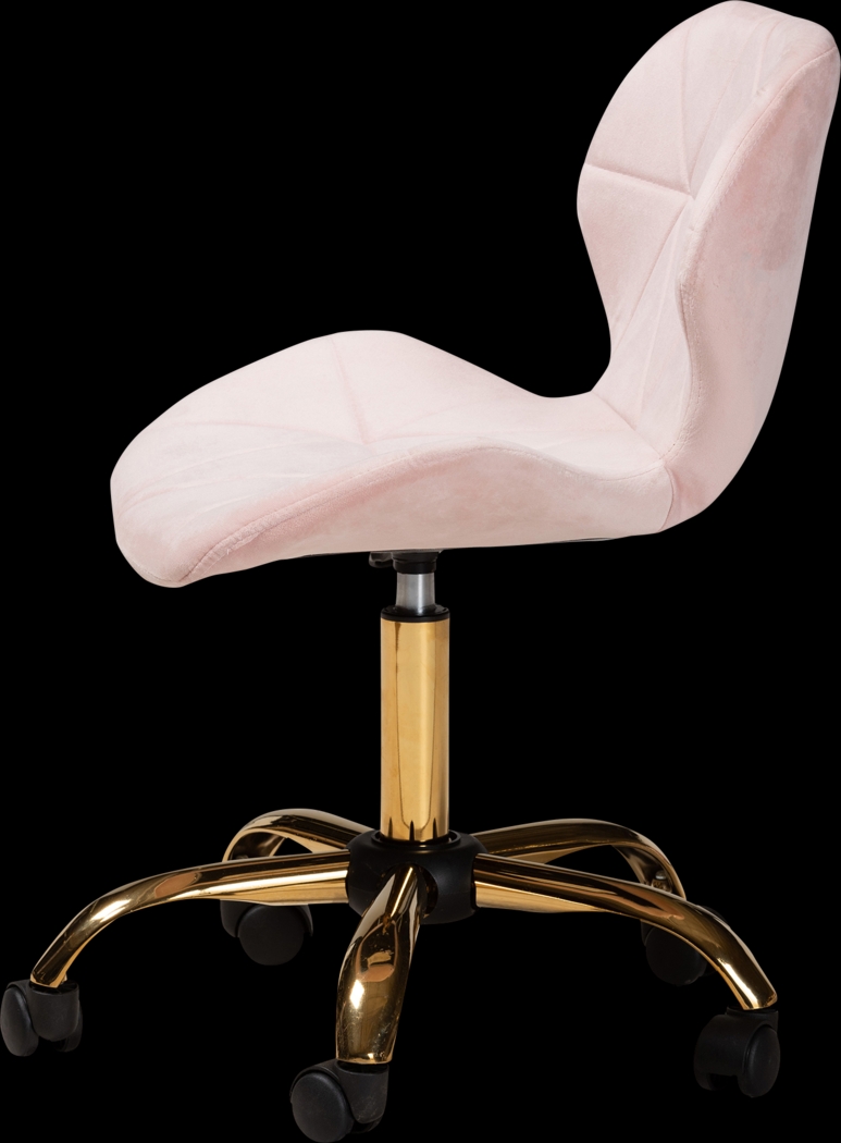 Actaeon Pink Office Chair - Thumbnail - Image 4