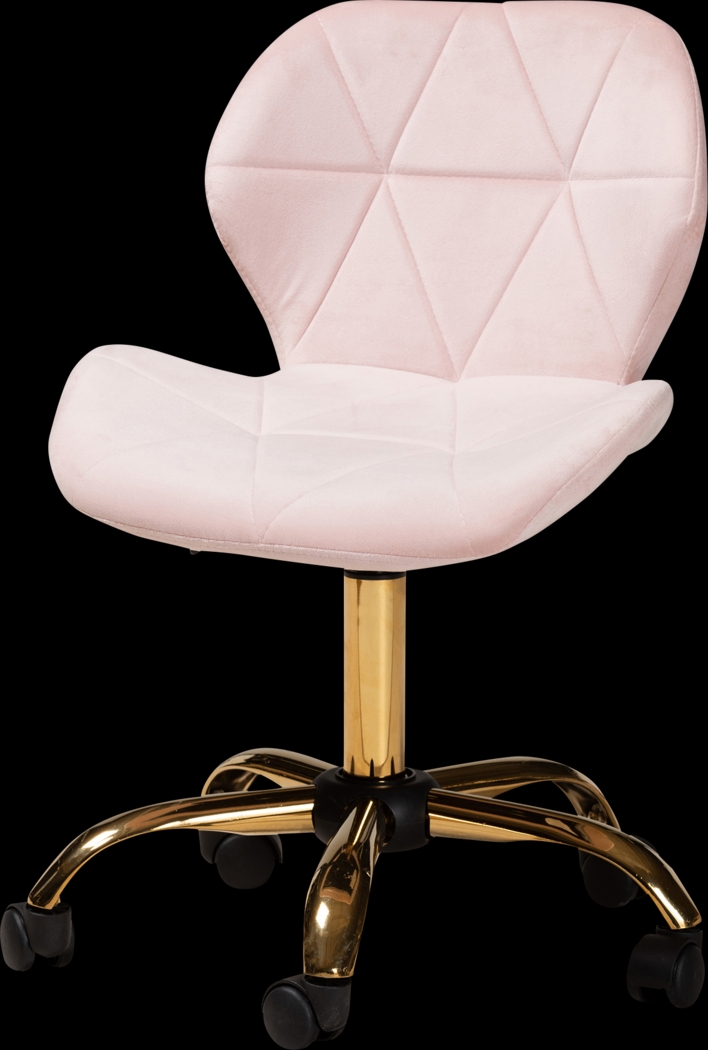 Actaeon Pink Office Chair - Thumbnail - Image 1