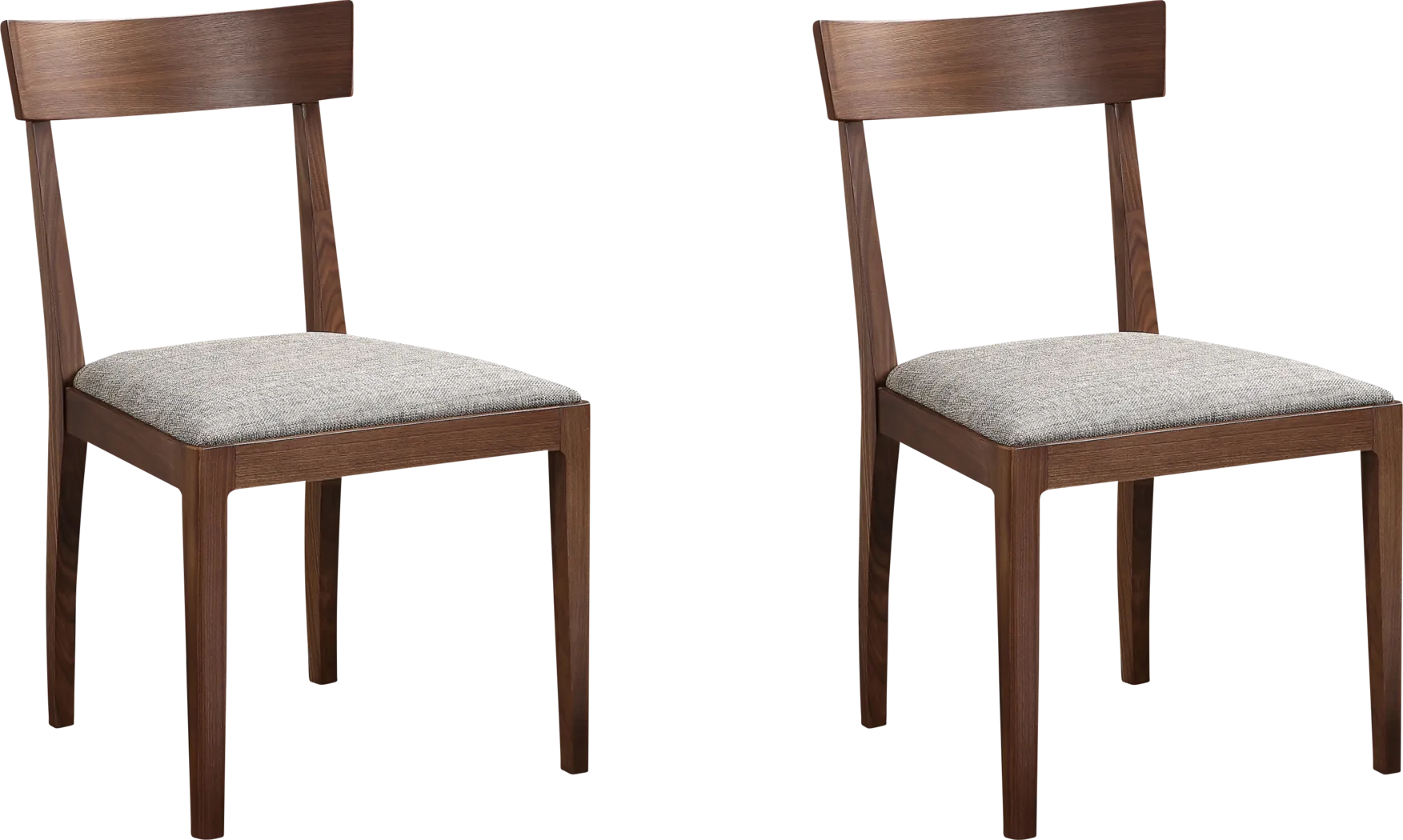 Acuba Brown Side Chair, Set of 2 - Thumbnail - Image 1