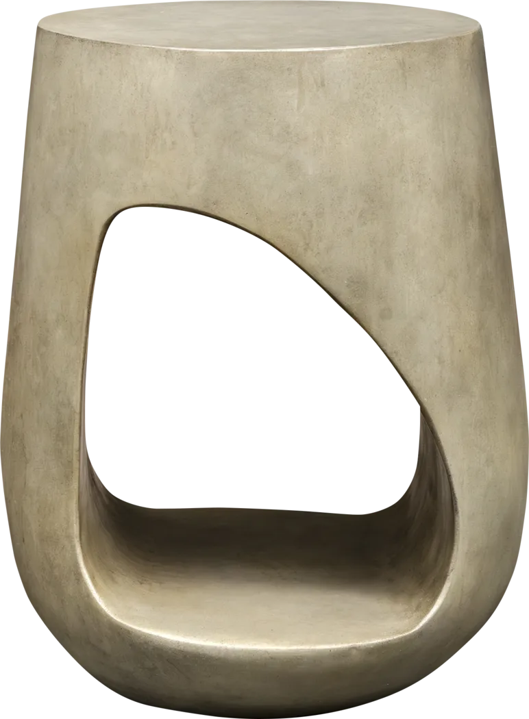 Adaha Beige Outdoor End Table - Thumbnail - Image 4