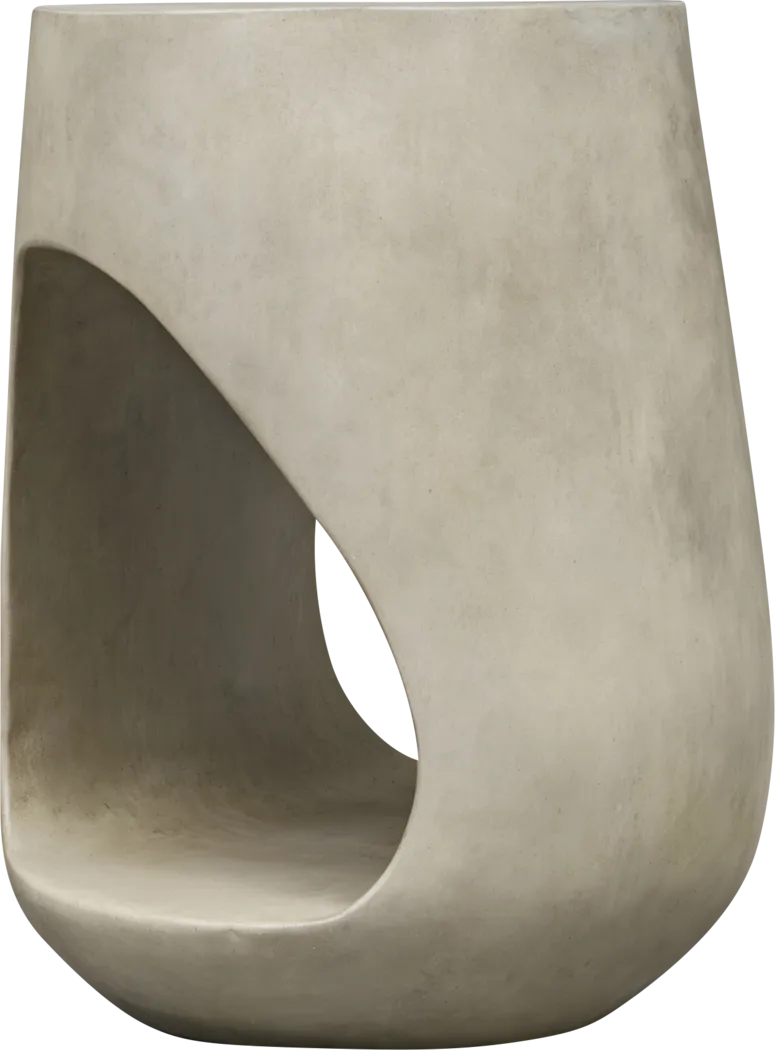 Adaha Beige Outdoor End Table - Thumbnail - Image 5