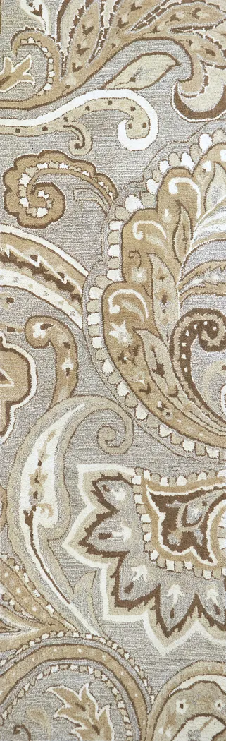 Adahlia Gray 2'6 x 8' Runner Rug - Thumbnail - Image 1