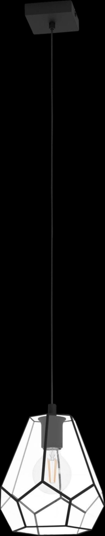 Adaine Bend Black Pendant - Thumbnail - Image 1