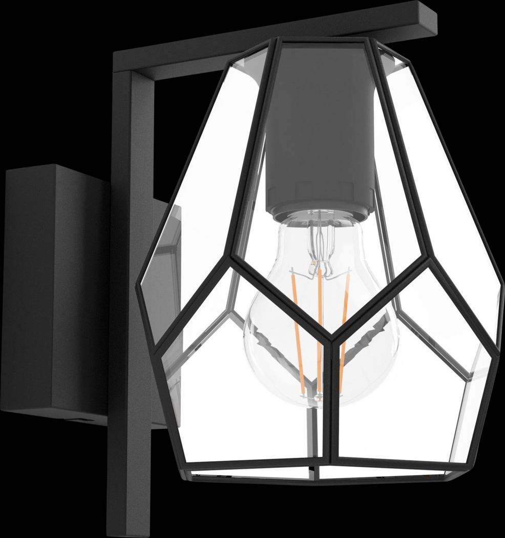 Adaine Bend Black Sconce - Thumbnail - Image 1