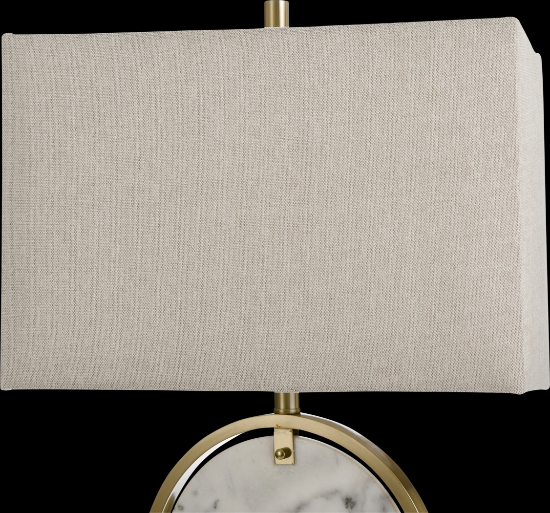 Adair Circle Gold Lamp - Thumbnail - Image 3