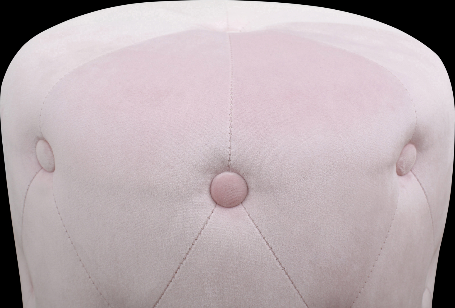 Adairas Pink Blush Accent Stool - Thumbnail - Image 2