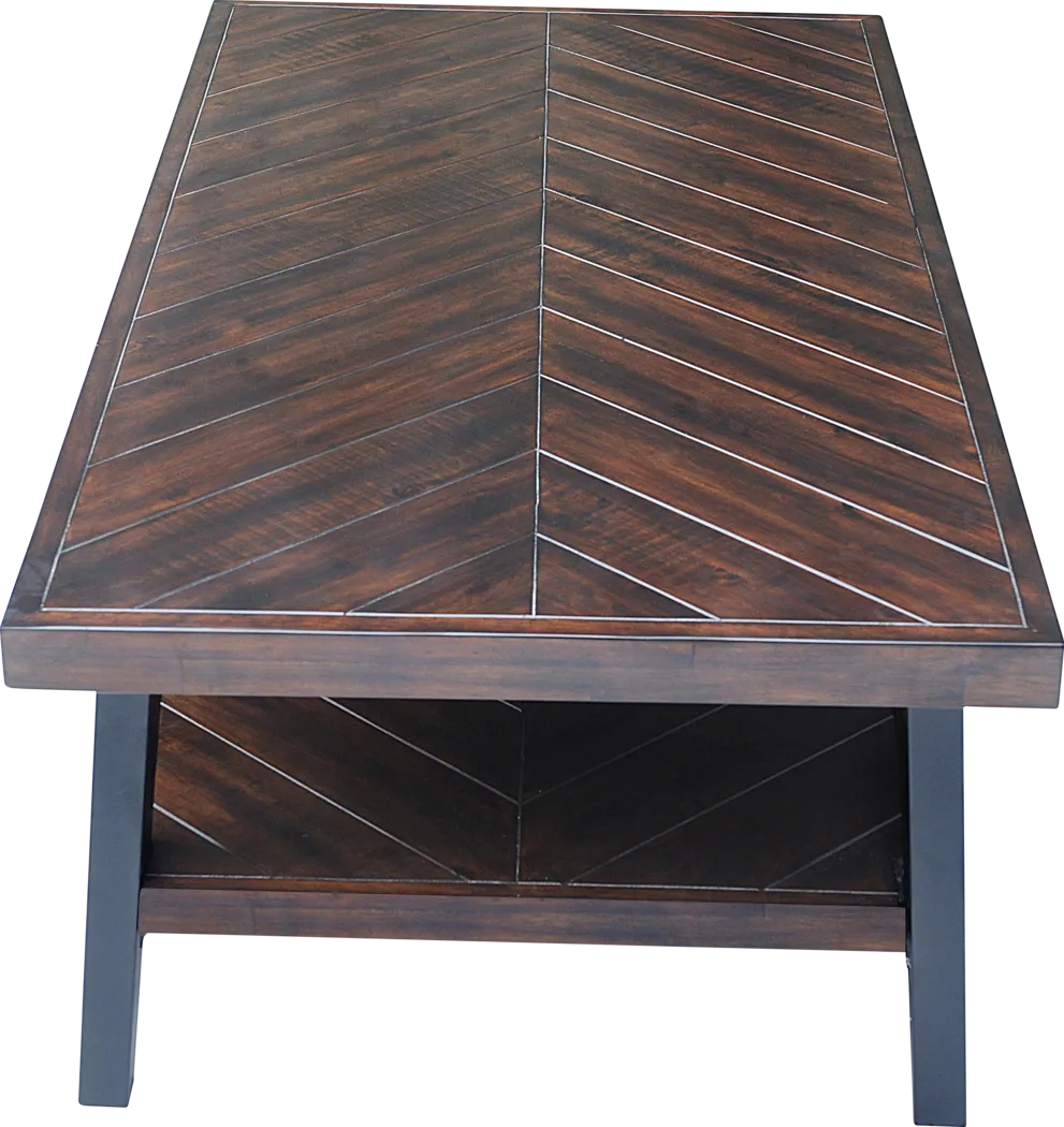 Adaire Brown Cocktail Table - Thumbnail - Image 5