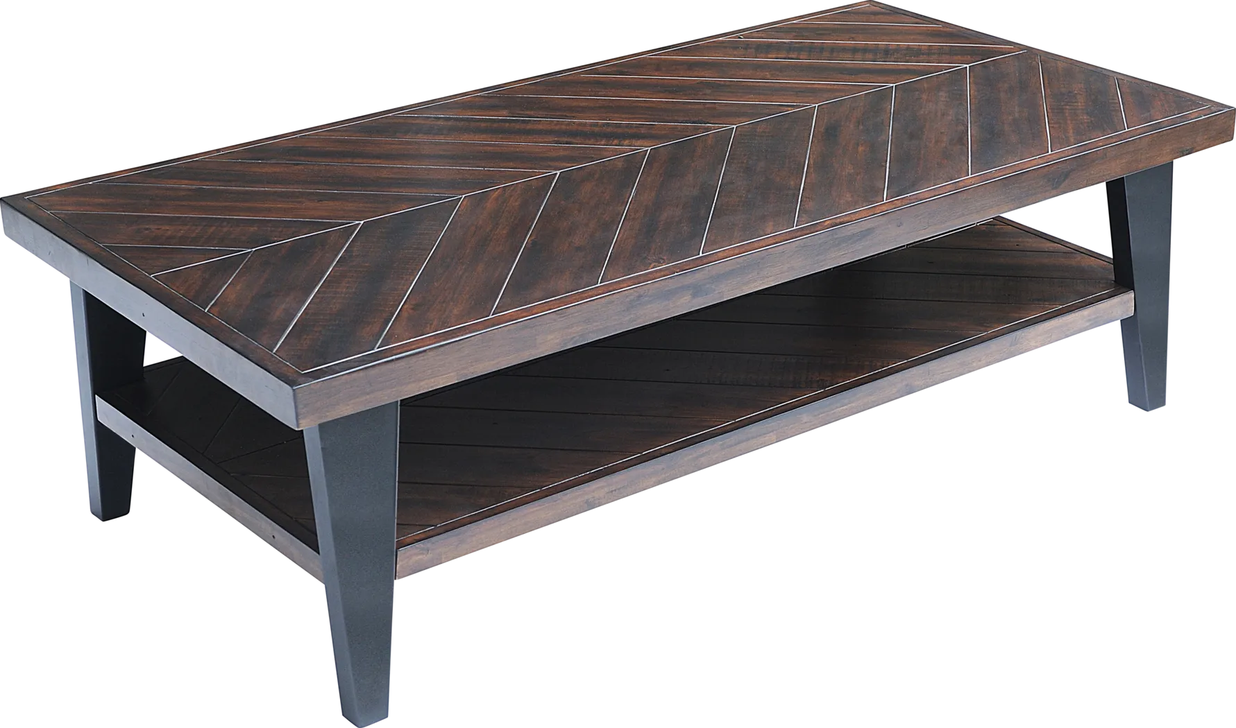 Adaire Brown Cocktail Table - Thumbnail - Image 1