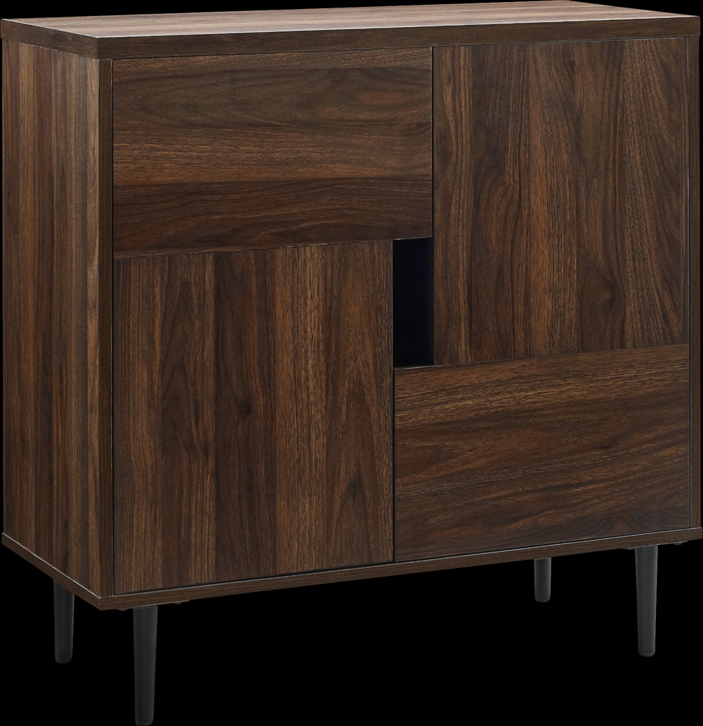 Adak Cove Brown Accent Cabinet - Thumbnail - Image 1