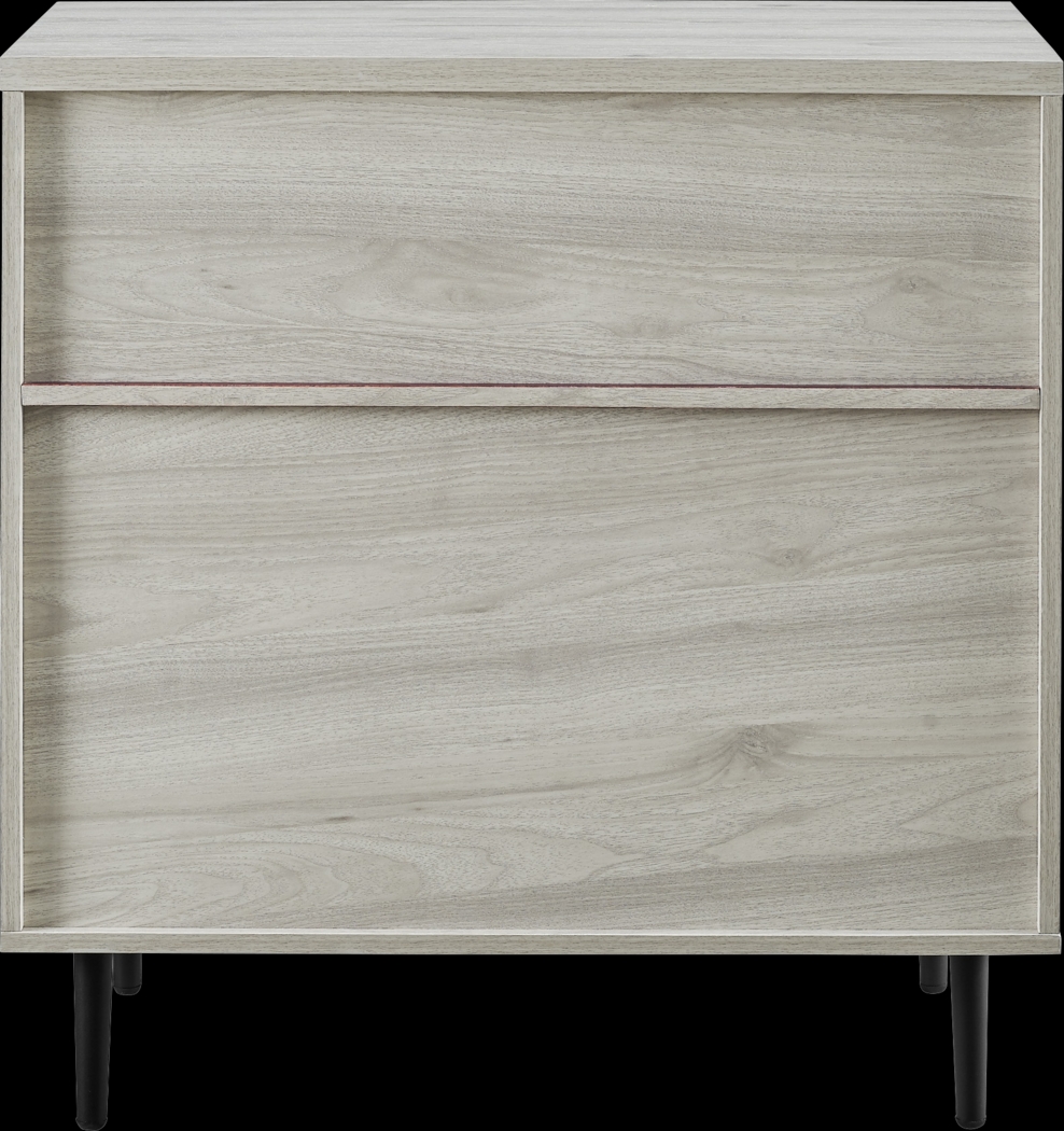 Adak Cove Gray Accent Cabinet - Thumbnail - Image 4