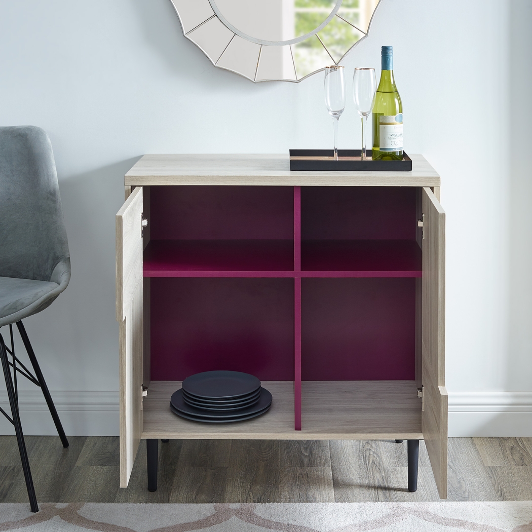 Adak Cove Gray Accent Cabinet - Thumbnail - Image 7