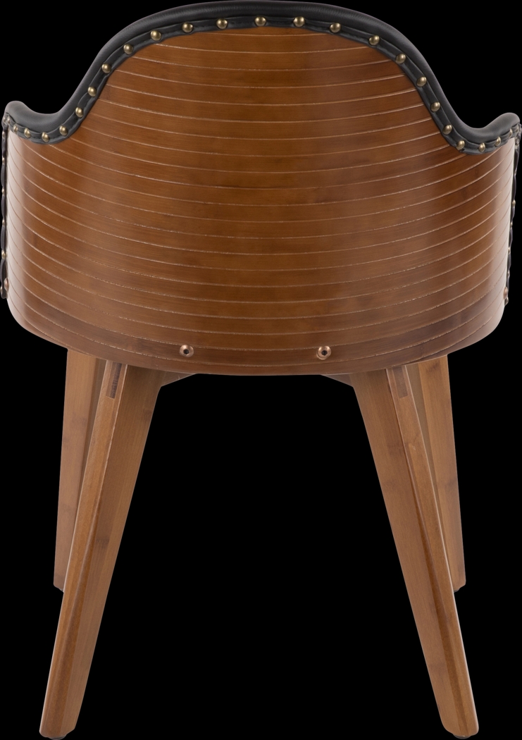 Adalee Black Side Chair - Thumbnail - Image 4