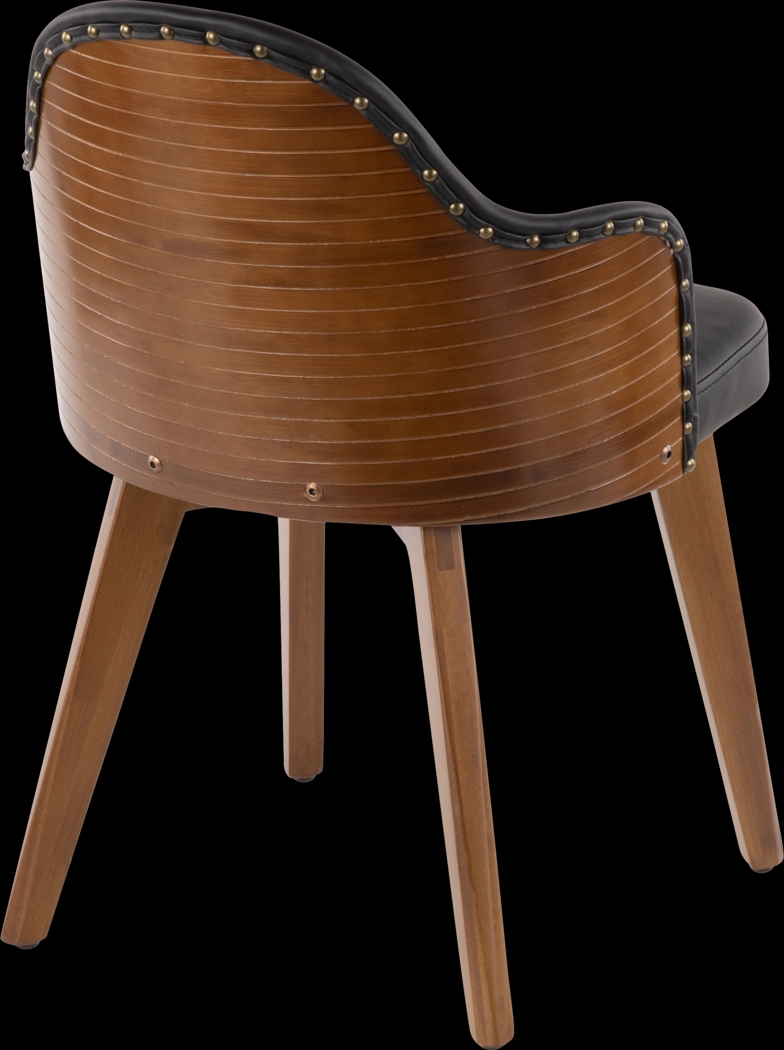 Adalee Black Side Chair - Thumbnail - Image 5