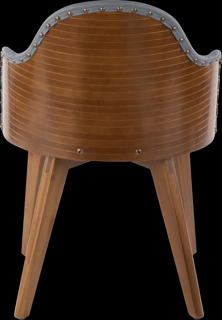 Adalee Gray Side Chair - Thumbnail - Image 4