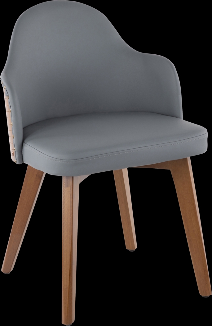 Adalee Gray Side Chair - Thumbnail - Image 1