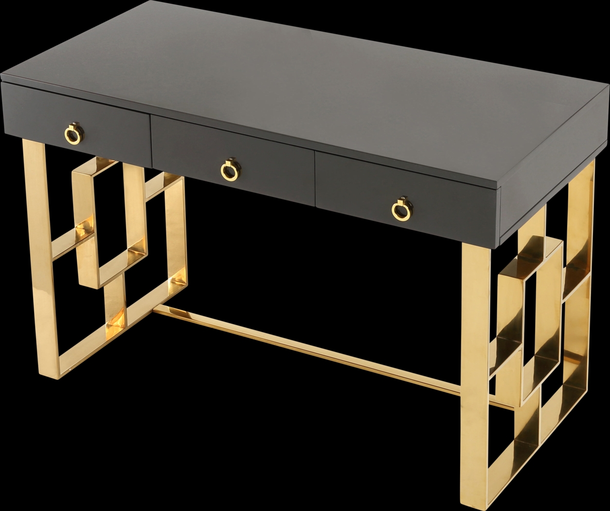 Adarla Gray Desk - Thumbnail - Image 2