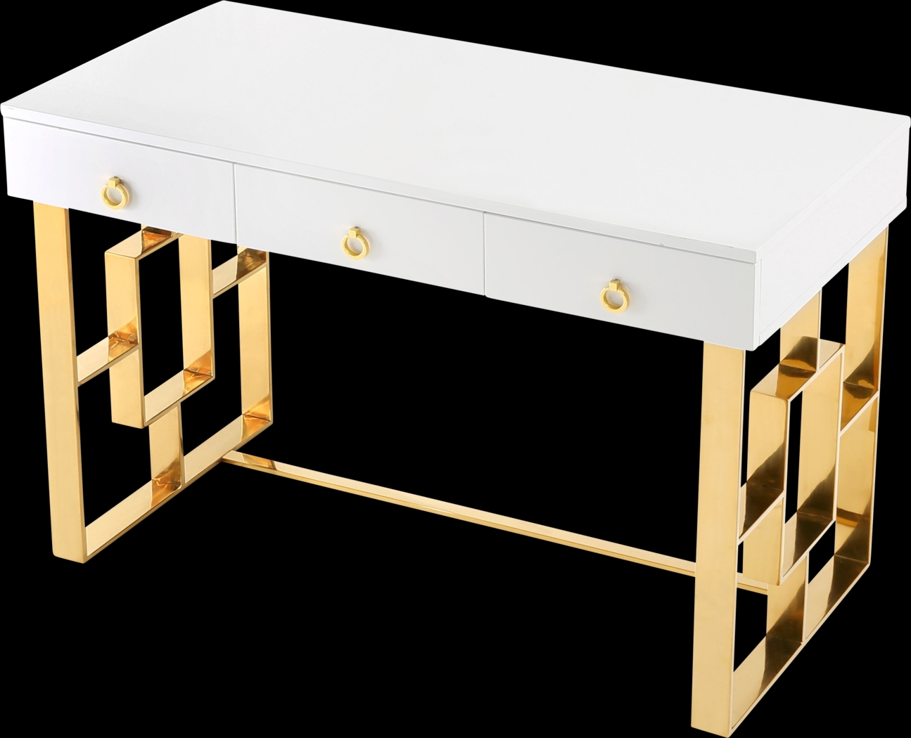 Adarla White Desk - Thumbnail - Image 2