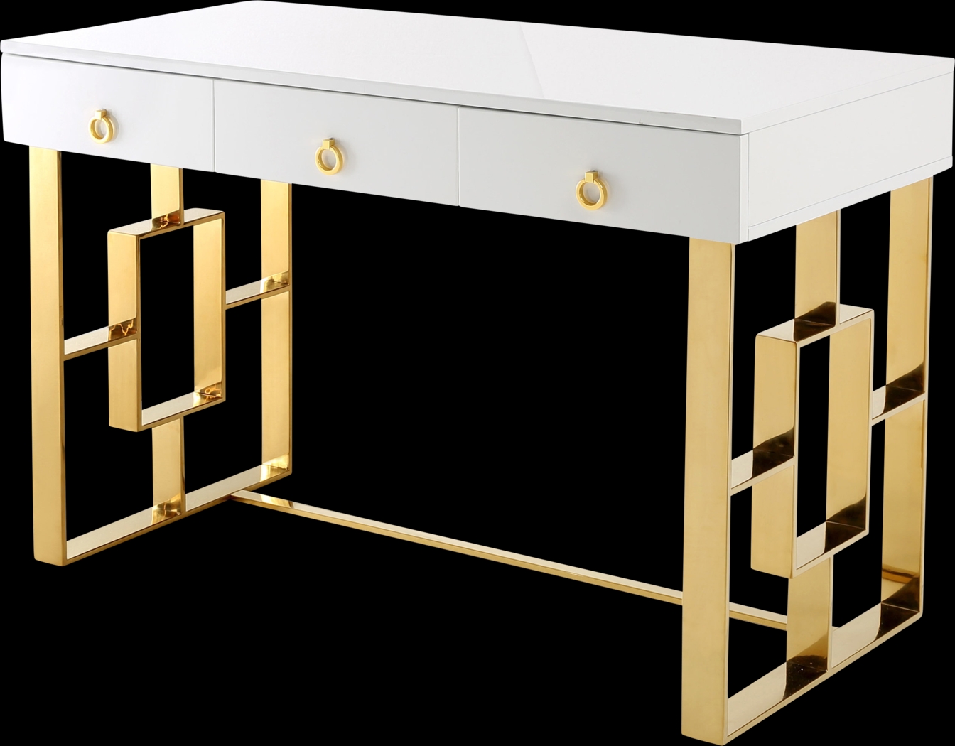 Adarla White Desk - Thumbnail - Image 1